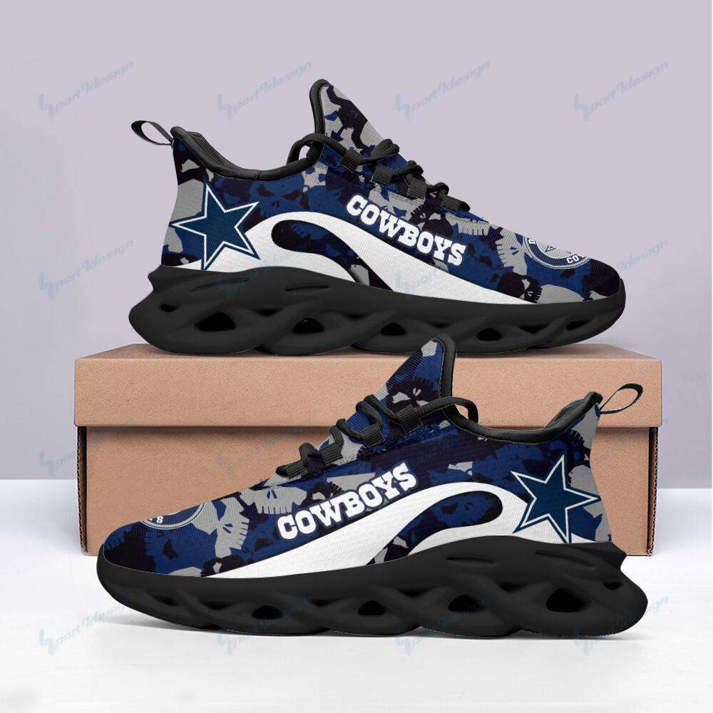 Ideafootwear Dallas Cowboys Max Soul Shoes Sneakers For Men And Women 94