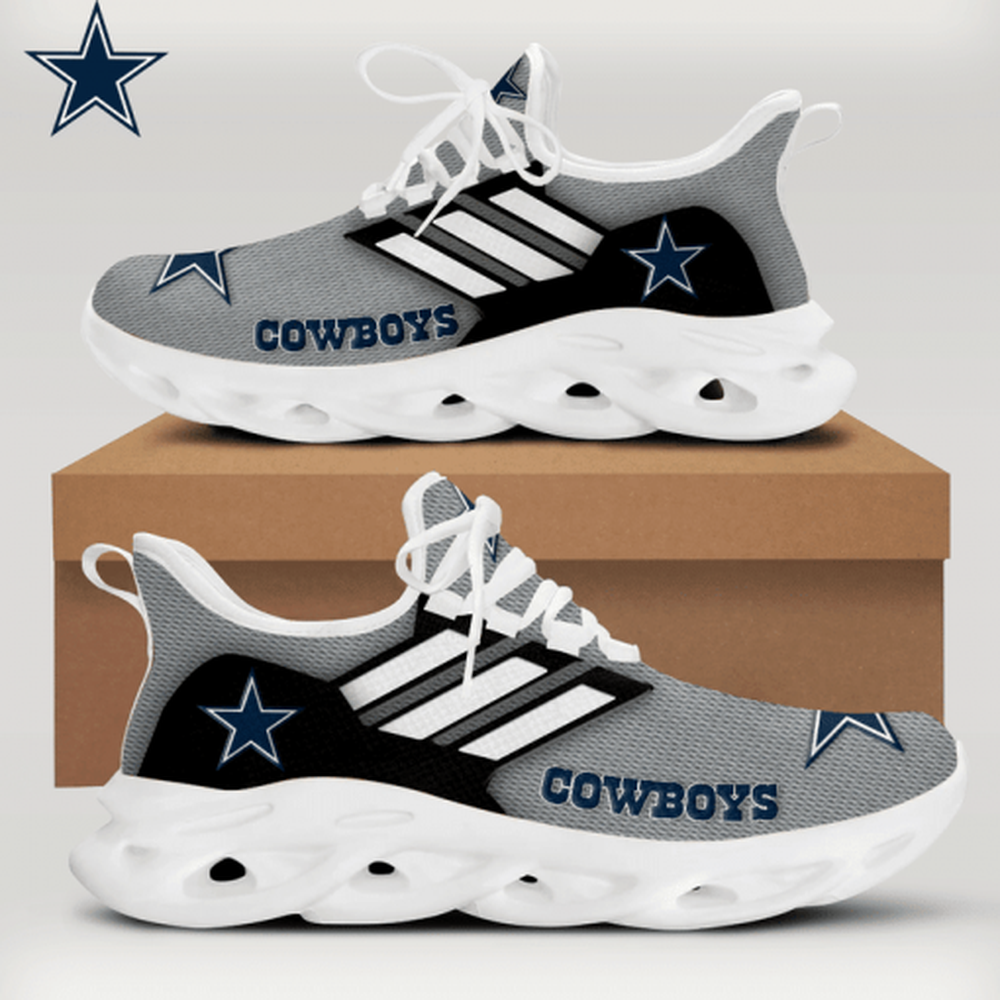 Ideafootwear Dallas Cowboys Max Soul Shoes Sneakers For Men And Women 22
