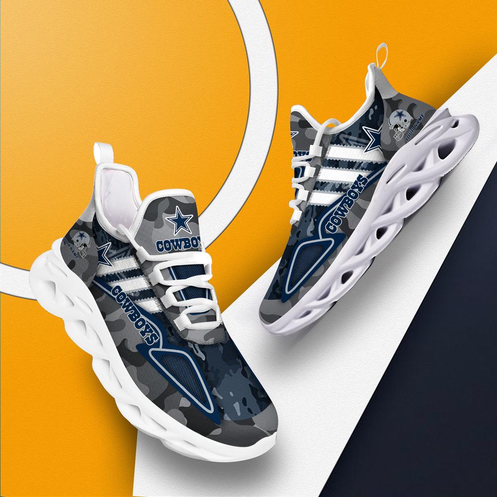 Ideafootwear Dallas Cowboys Max Soul Shoes Sneakers For Men And Women 170