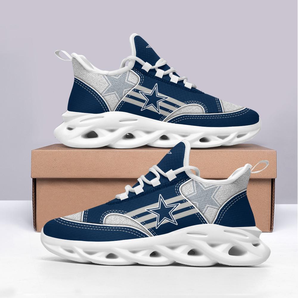 Ideafootwear Dallas Cowboys Max Soul Shoes Sneakers For Men And Women 129