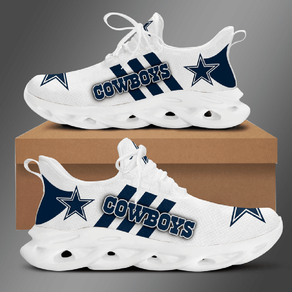 Ideafootwear Dallas Cowboys Max Soul Shoes Sneakers For Men And Women 28