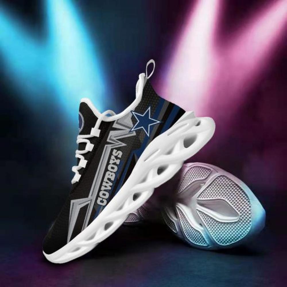 Ideafootwear Dallas Cowboys Max Soul Shoes Sneakers For Men And Women 279