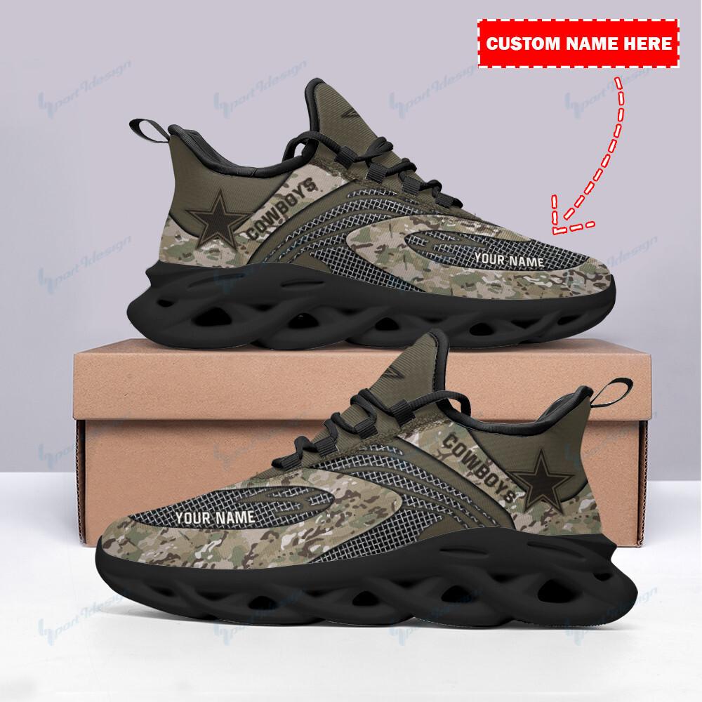 Ideafootwear Dallas Cowboys Max Soul Shoes Sneakers For Men And Women 231