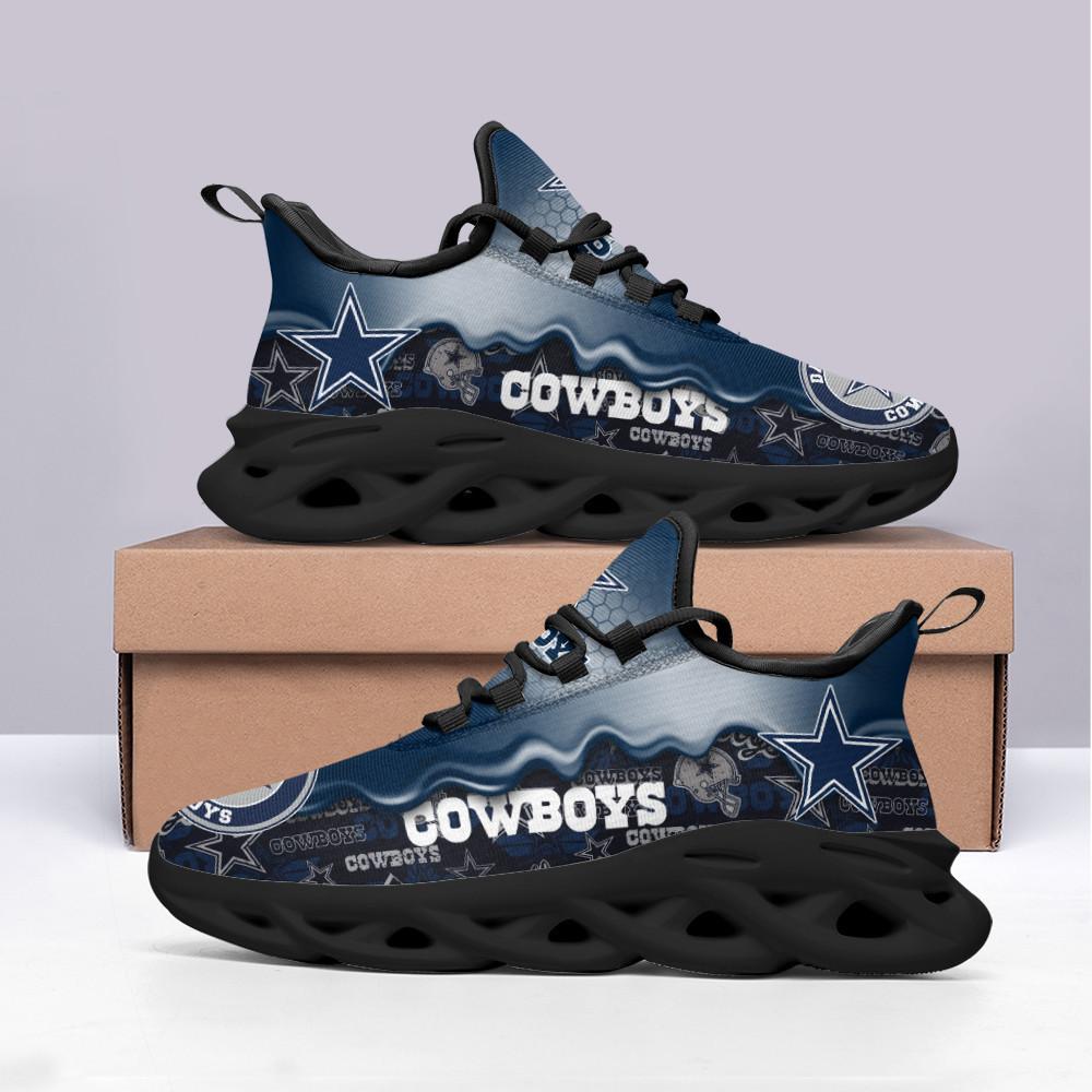 Ideafootwear Dallas Cowboys Max Soul Shoes Sneakers For Men And Women 75