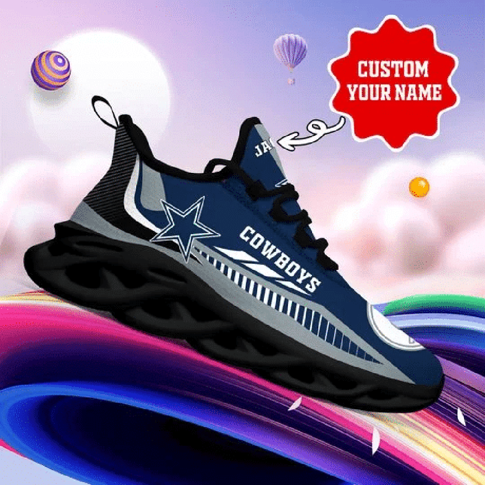 Ideafootwear Dallas Cowboys Max Soul Shoes Sneakers For Men And Women 230