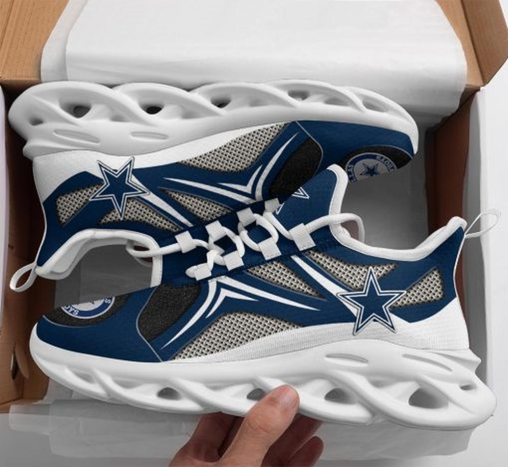 Ideafootwear Dallas Cowboys Max Soul Shoes Sneakers For Men And Women 119