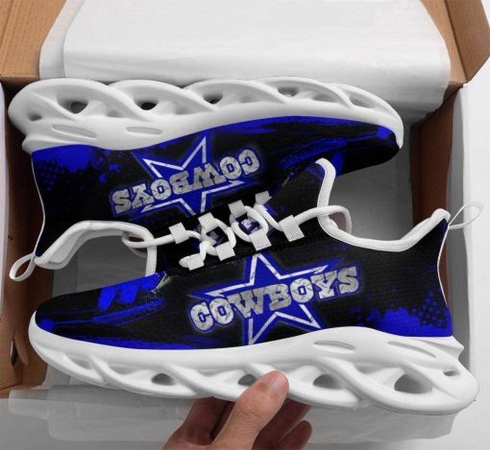 Ideafootwear Dallas Cowboys Max Soul Shoes Sneakers For Men And Women 29