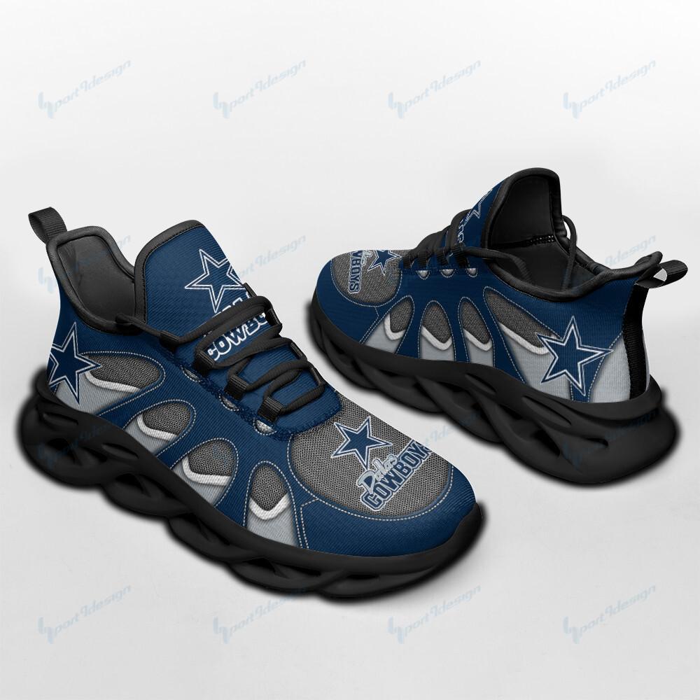Ideafootwear Dallas Cowboys Max Soul Shoes Sneakers For Men And Women 113