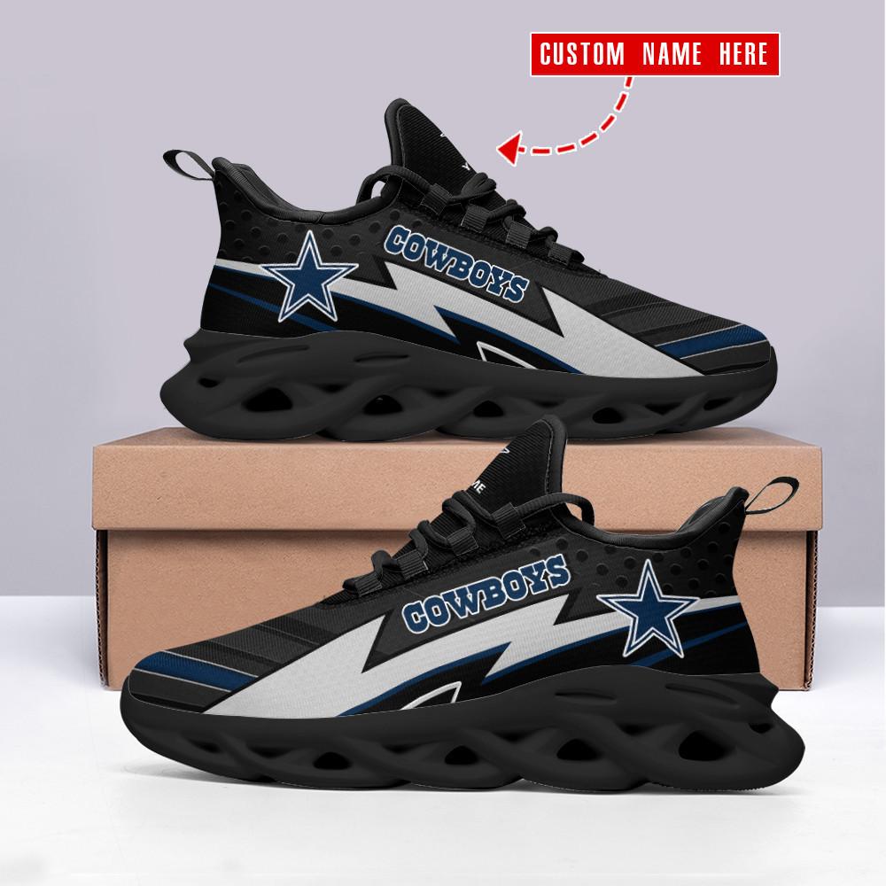 Ideafootwear Dallas Cowboys Max Soul Shoes Sneakers For Men And Women 164