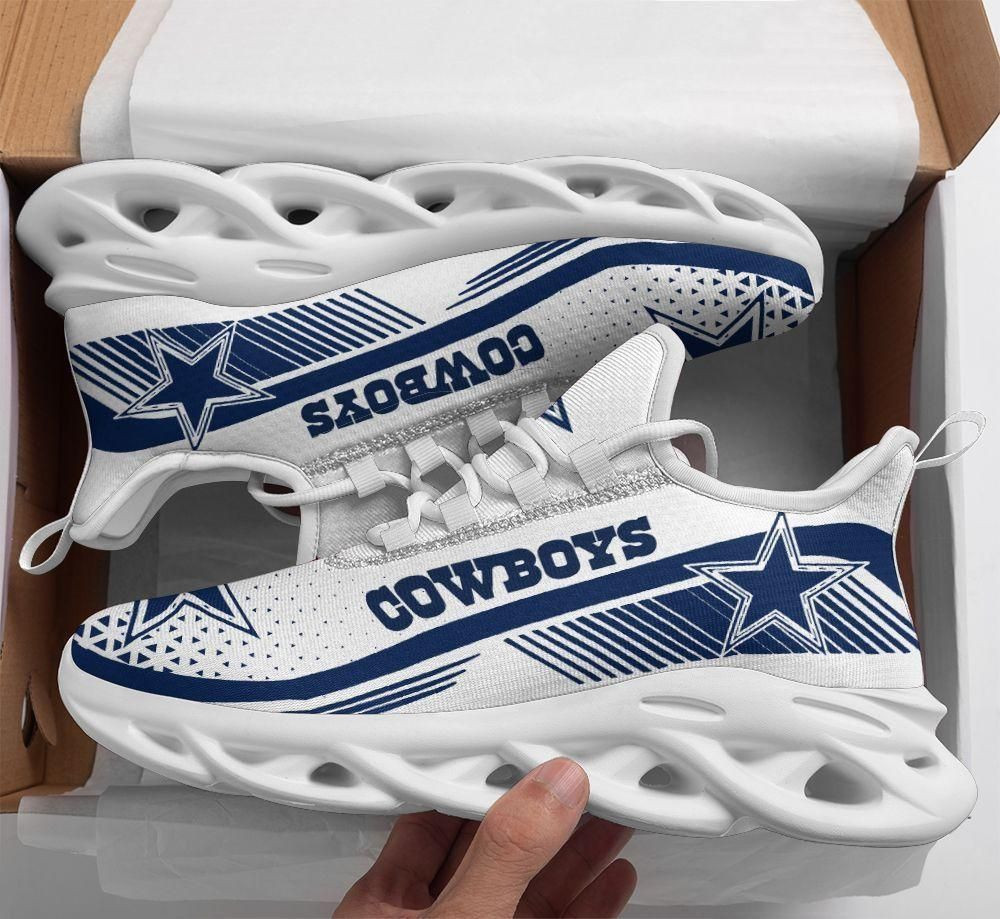 Ideafootwear Dallas Cowboys Max Soul Shoes Sneakers For Men And Women 255