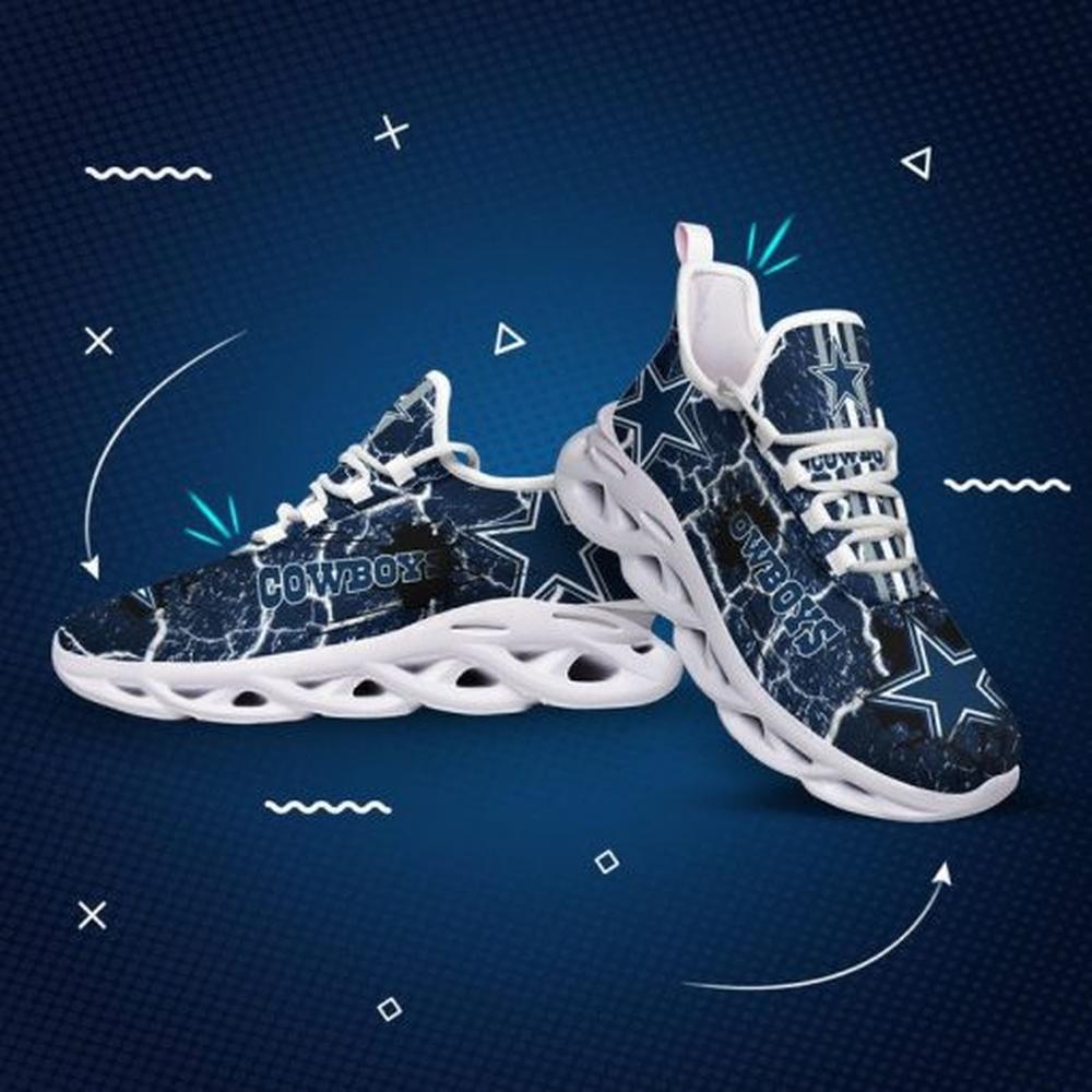 Ideafootwear Dallas Cowboys Max Soul Shoes Sneakers For Men And Women 20