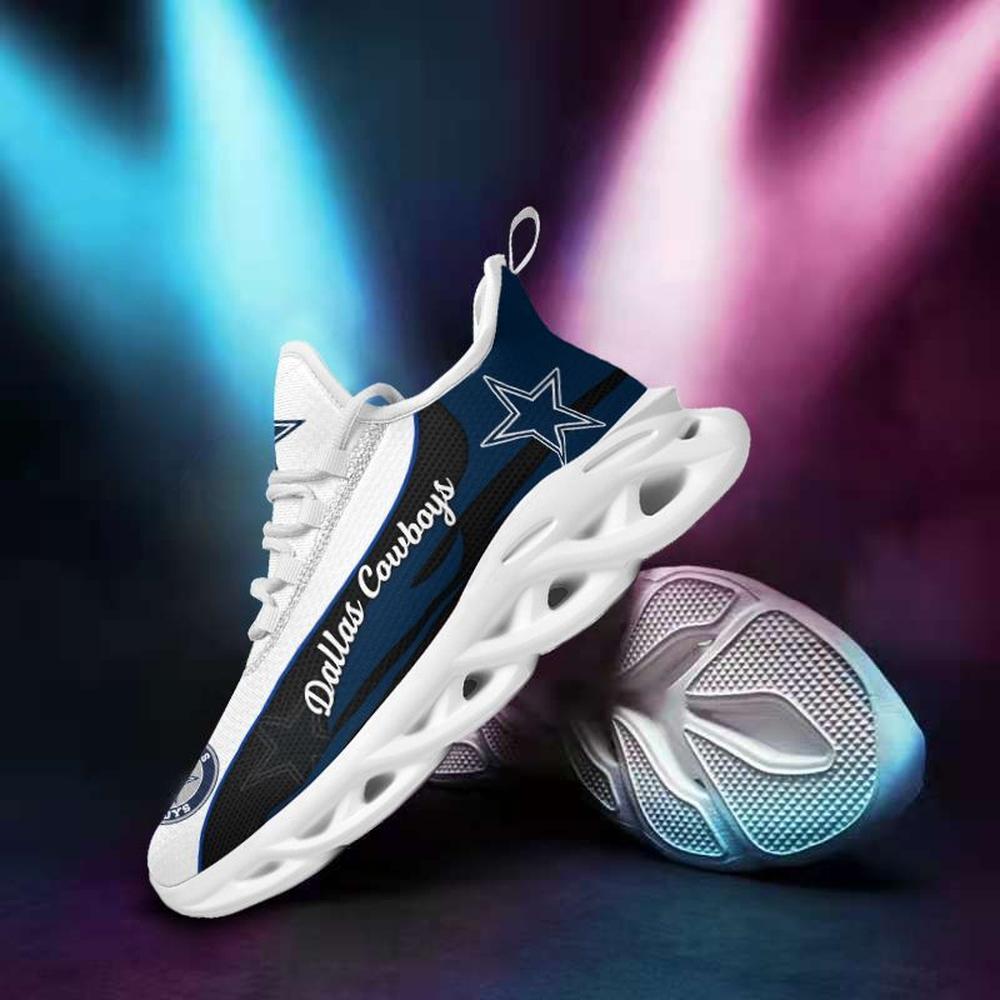 Ideafootwear Dallas Cowboys Max Soul Shoes Sneakers For Men And Women 34