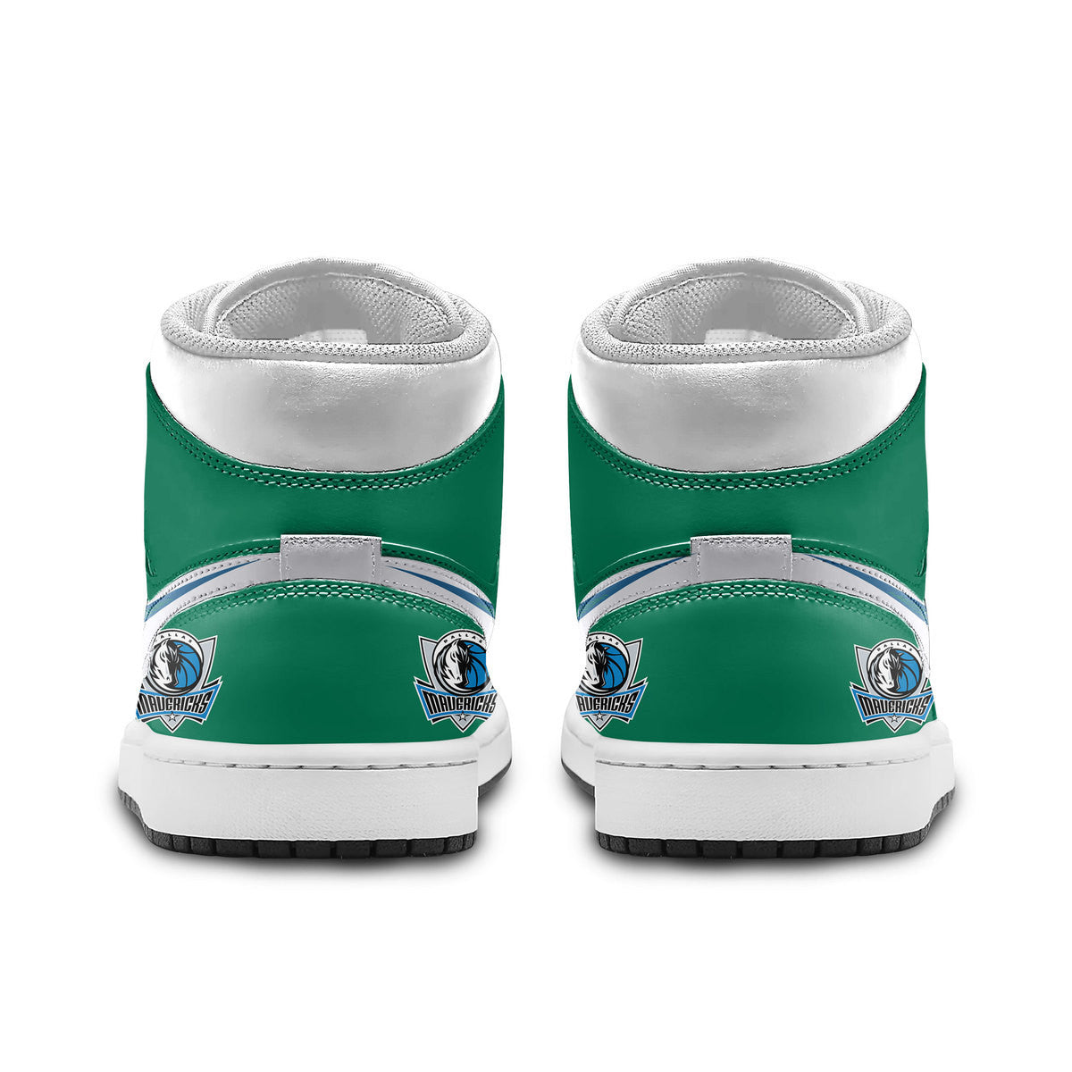 Ideafootwear Dallas Mavericks AJ1 High Sneakers Shoes For Men And Women 5