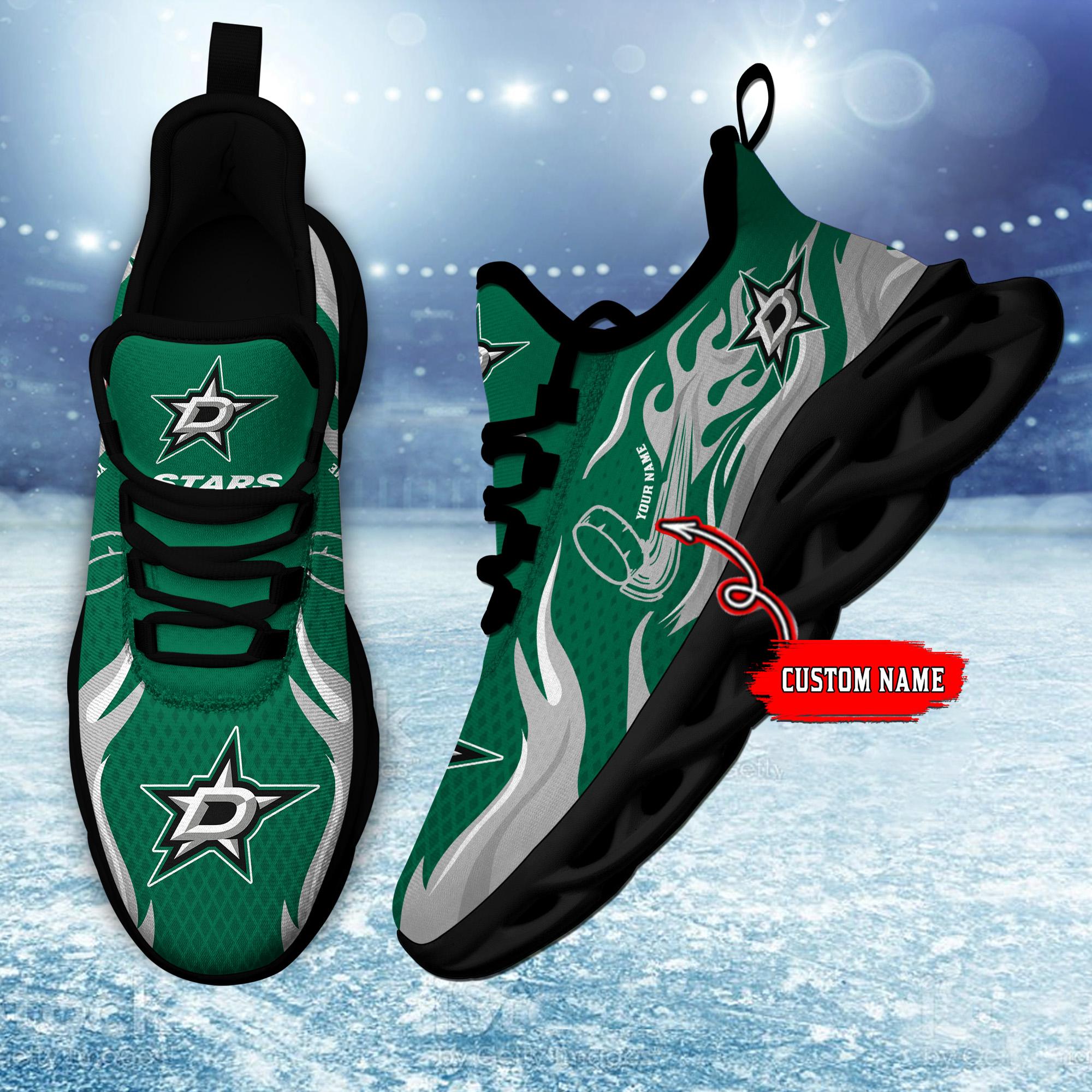Ideafootwear Dallas Stars Max Soul Shoes Sneakers For Men And Women 3