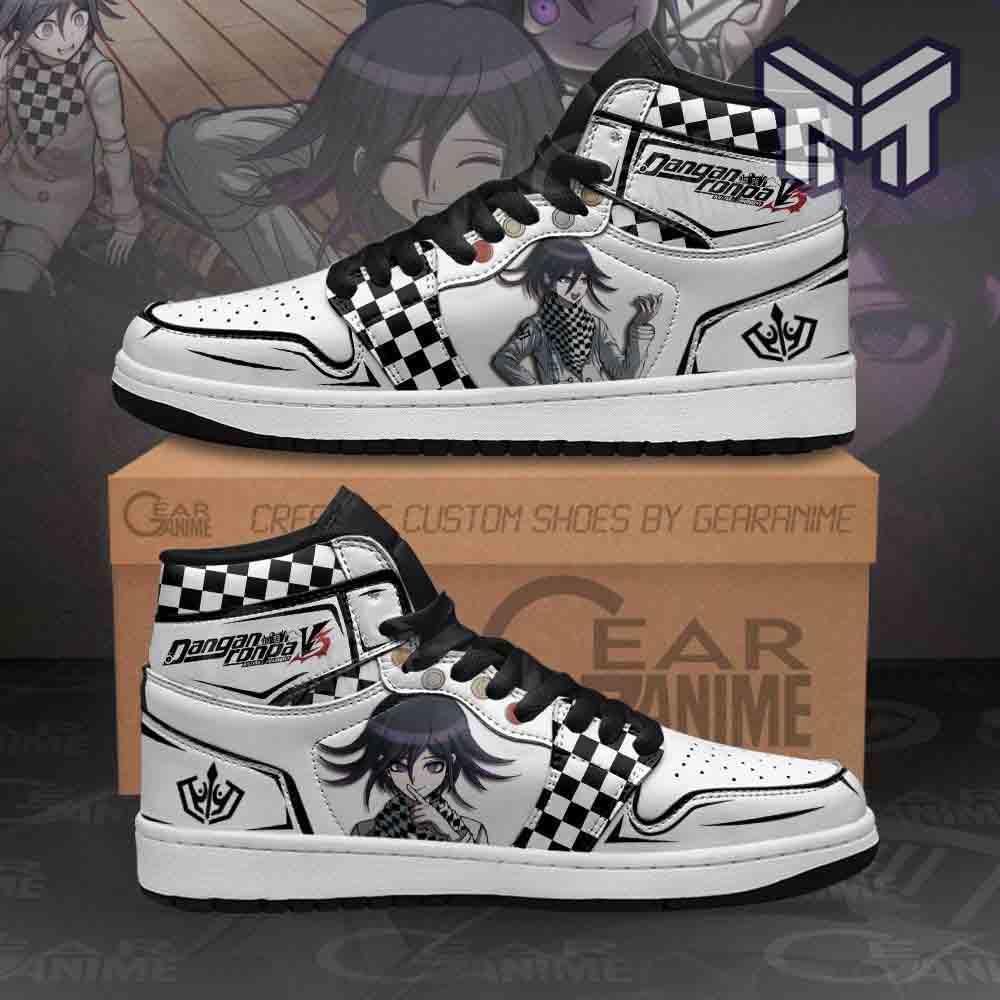 Ideafootwear Dangan Ronpa AJ1 High Sneakers Shoes For Men And Women 1