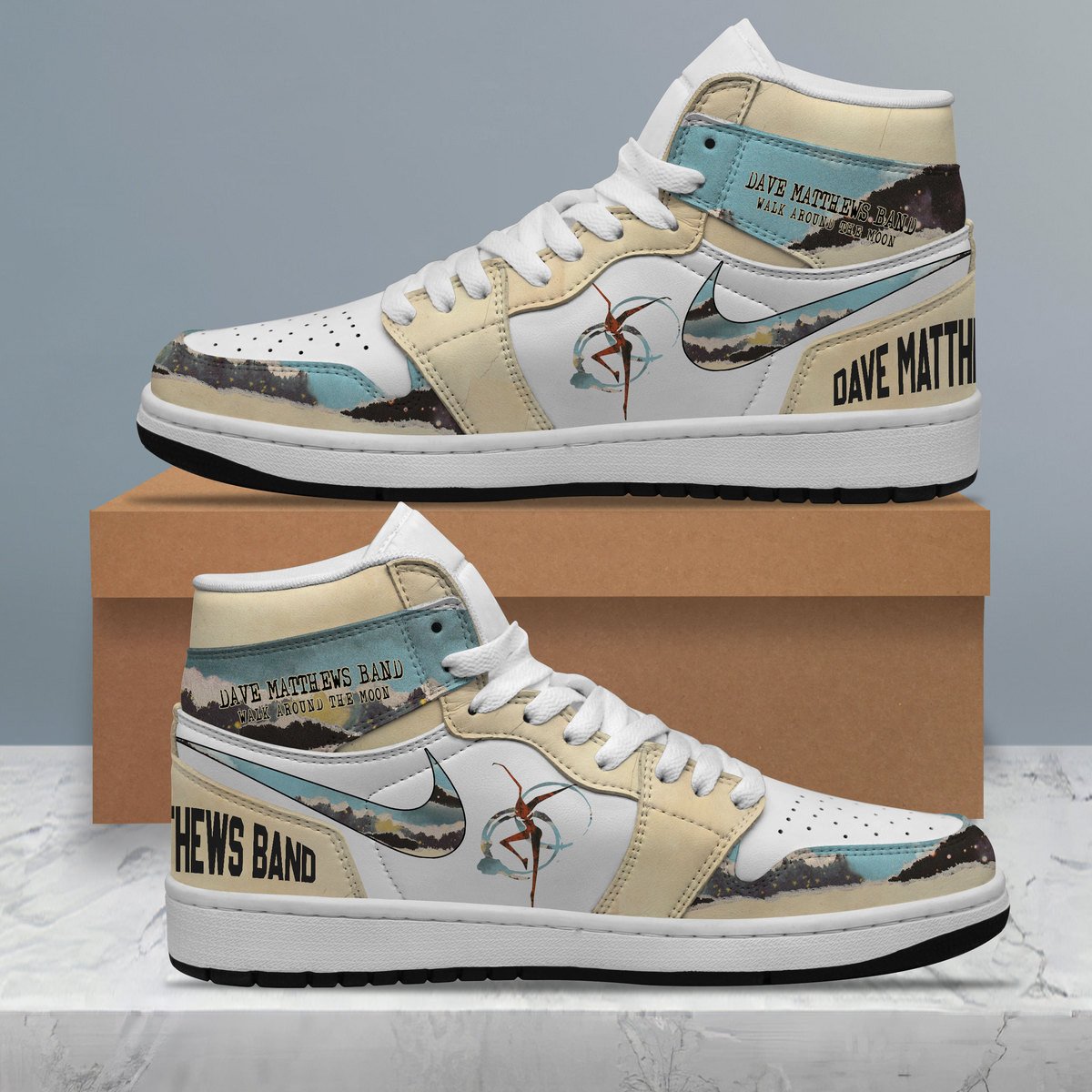 Ideafootwear Dave Matthews Band AJ1 High Sneakers Shoes For Men And Women 10