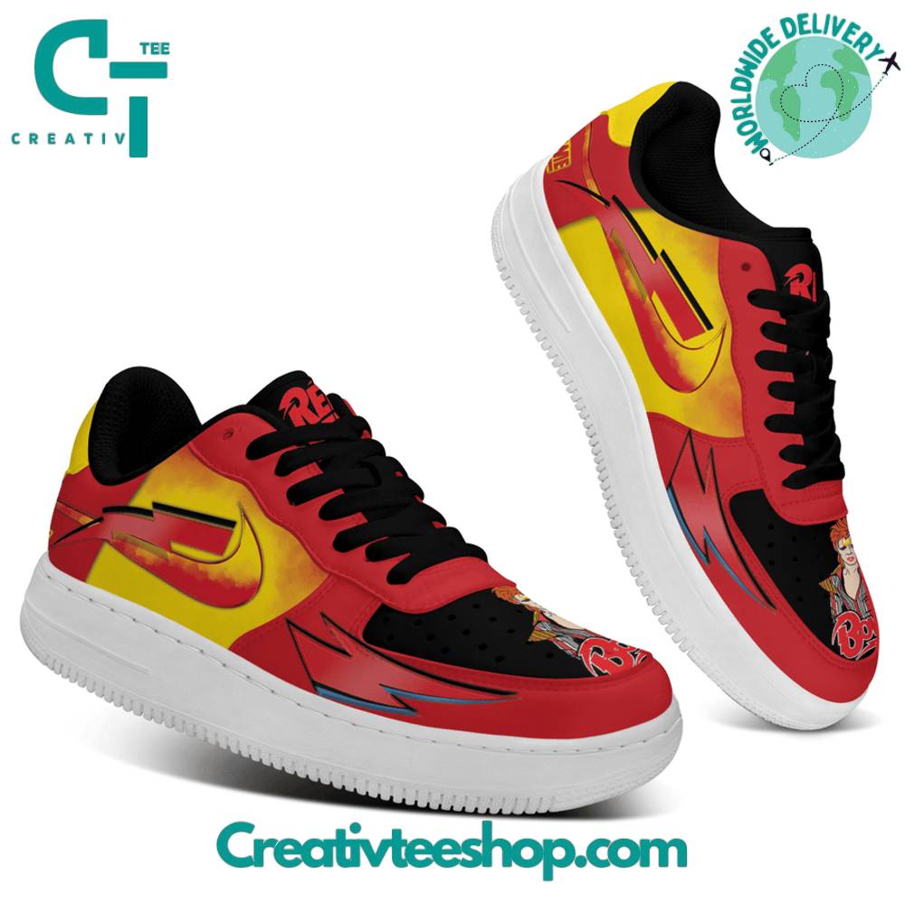 Ideafootwear David Bowie  Air Low-Top Sneakers Shoes For Men And Women 2