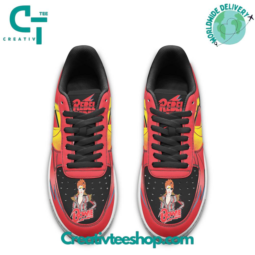 Ideafootwear David Bowie  Air Low-Top Sneakers Shoes For Men And Women 2