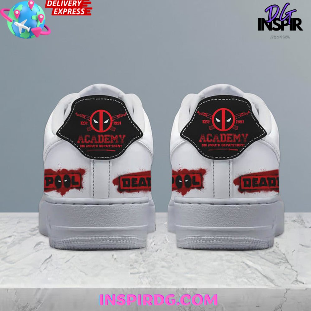 Ideafootwear Deadpool Air Low-Top Sneakers Shoes For Men And Women 5