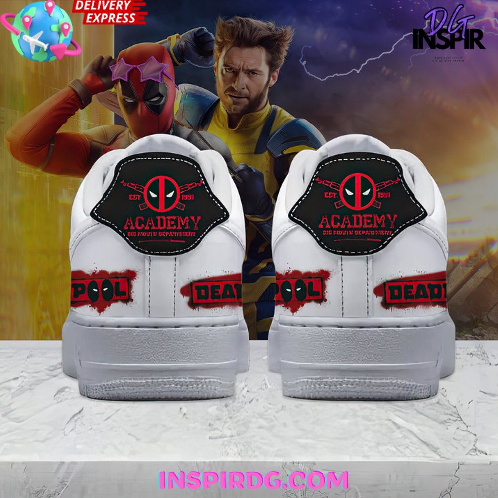 Ideafootwear Deadpool Air Low-Top Sneakers Shoes For Men And Women 6