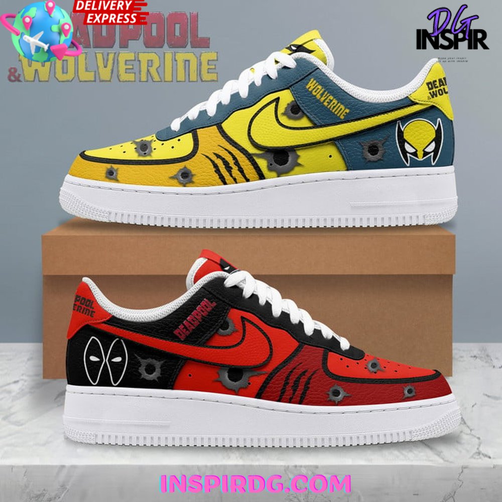 Ideafootwear Deadpool Air Low-Top Sneakers Shoes For Men And Women 8