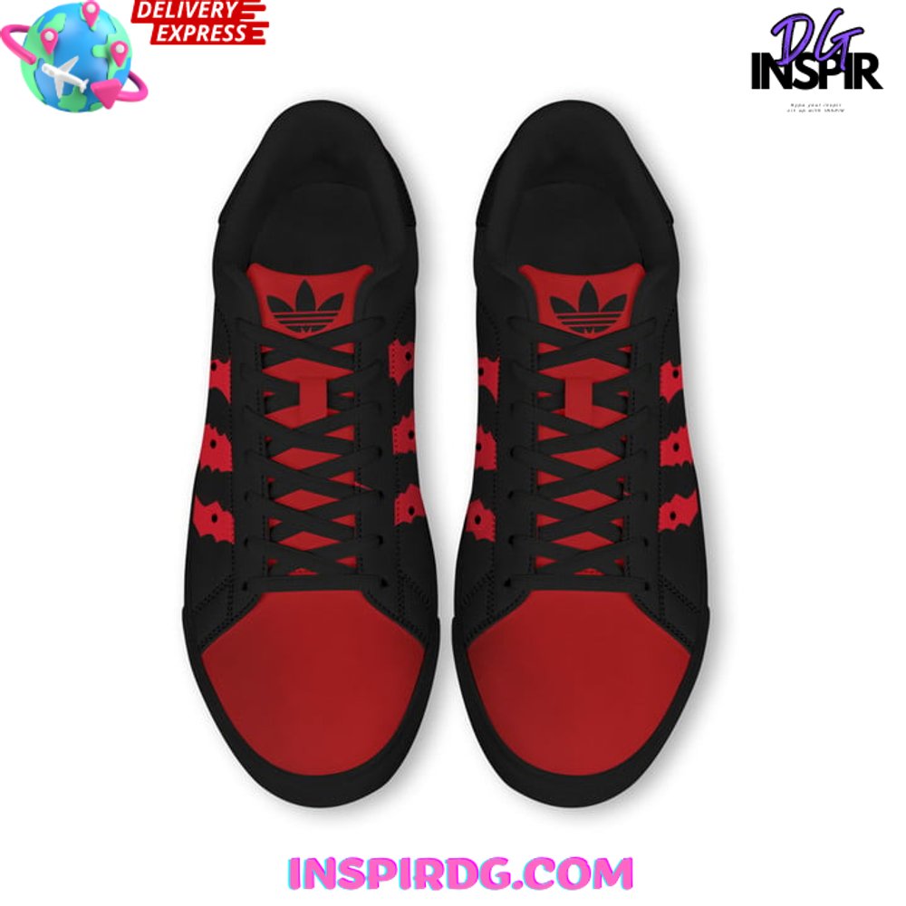 Ideafootwear Deadpool Skate Stan Shoes Sneakes For Men And Women 3