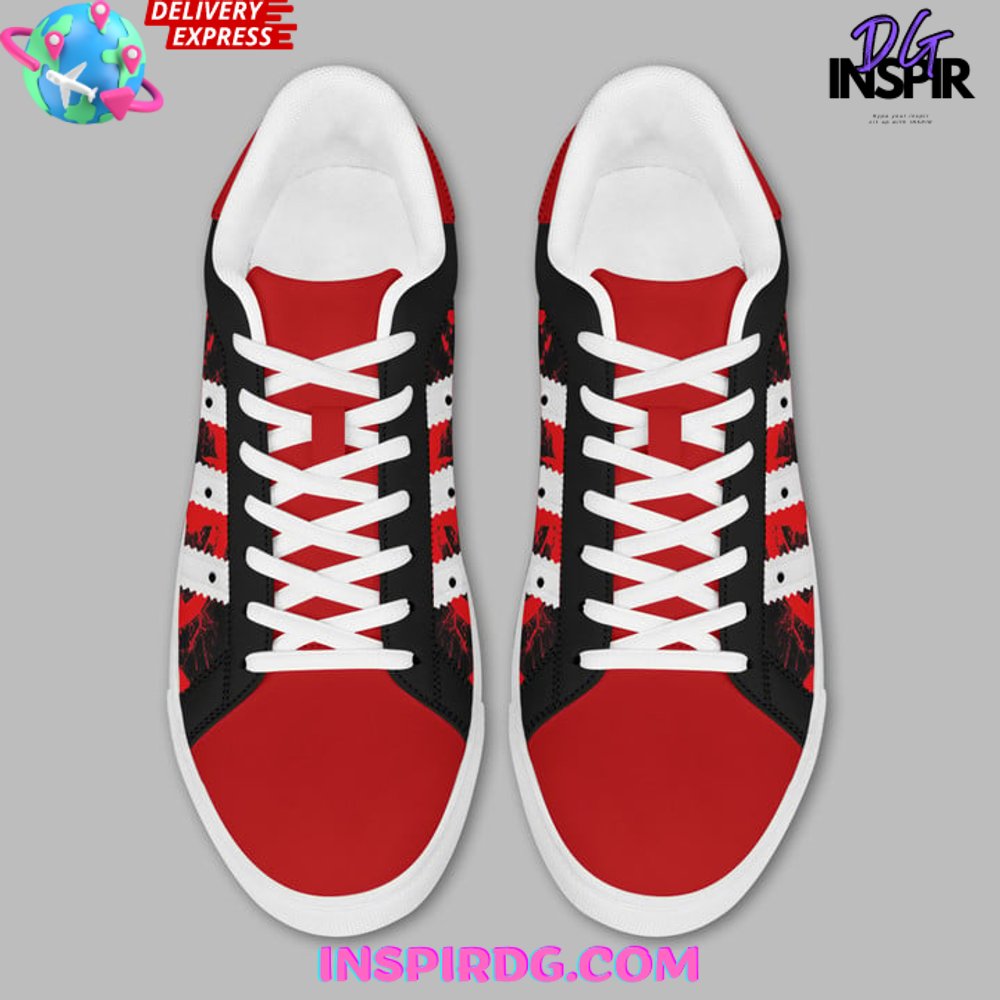 Ideafootwear Deadpool Skate Stan Shoes Sneakes For Men And Women 2