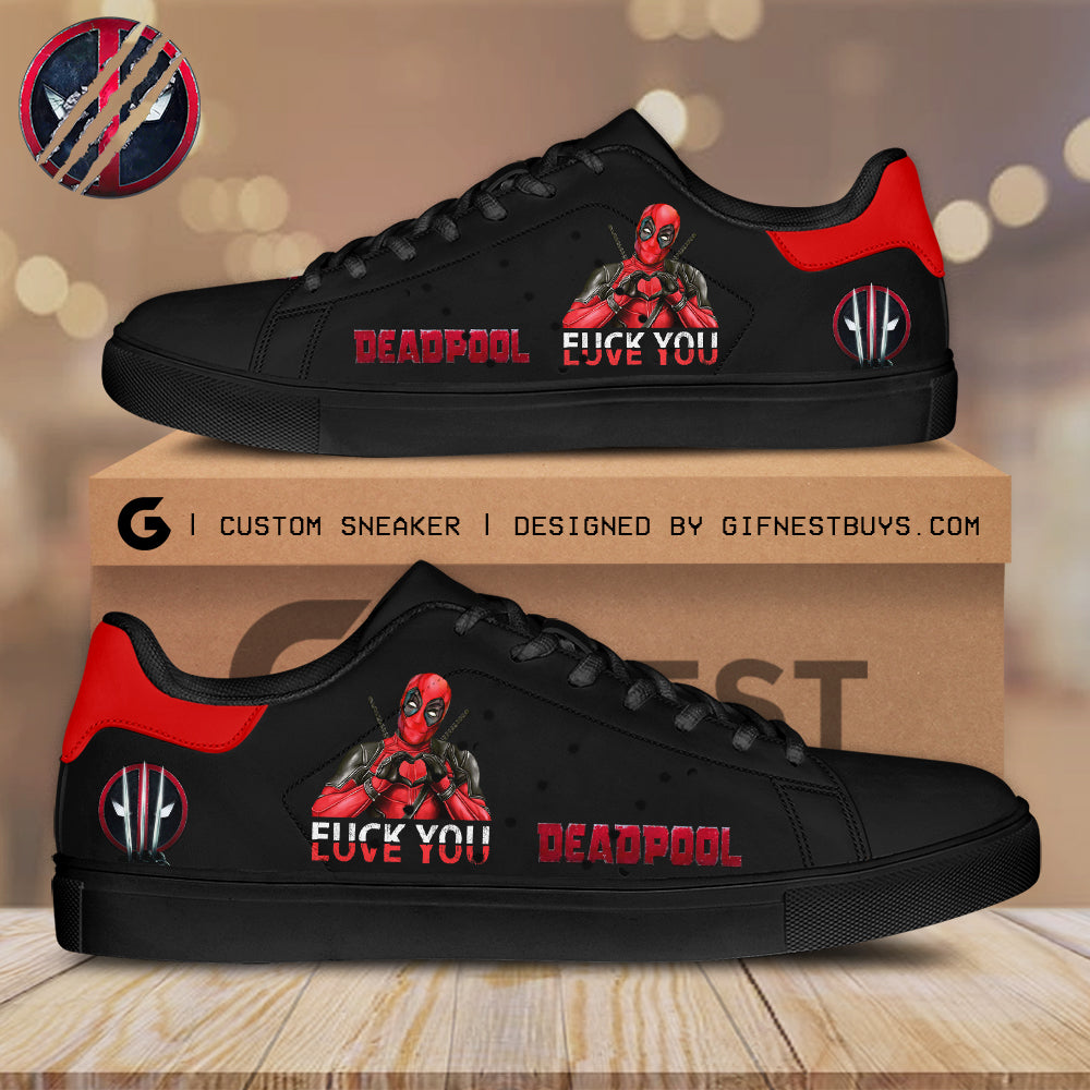 Ideafootwear Deadpool Skate Stan Shoes Sneakes For Men And Women 1