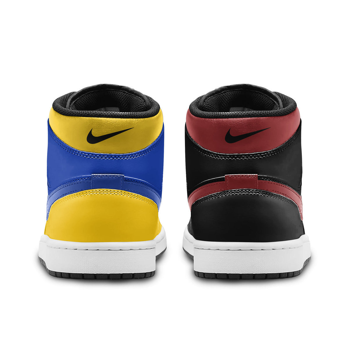 Ideafootwear Deadpool & Wolverine AJ1 High Sneakers Shoes For Men And Women 1