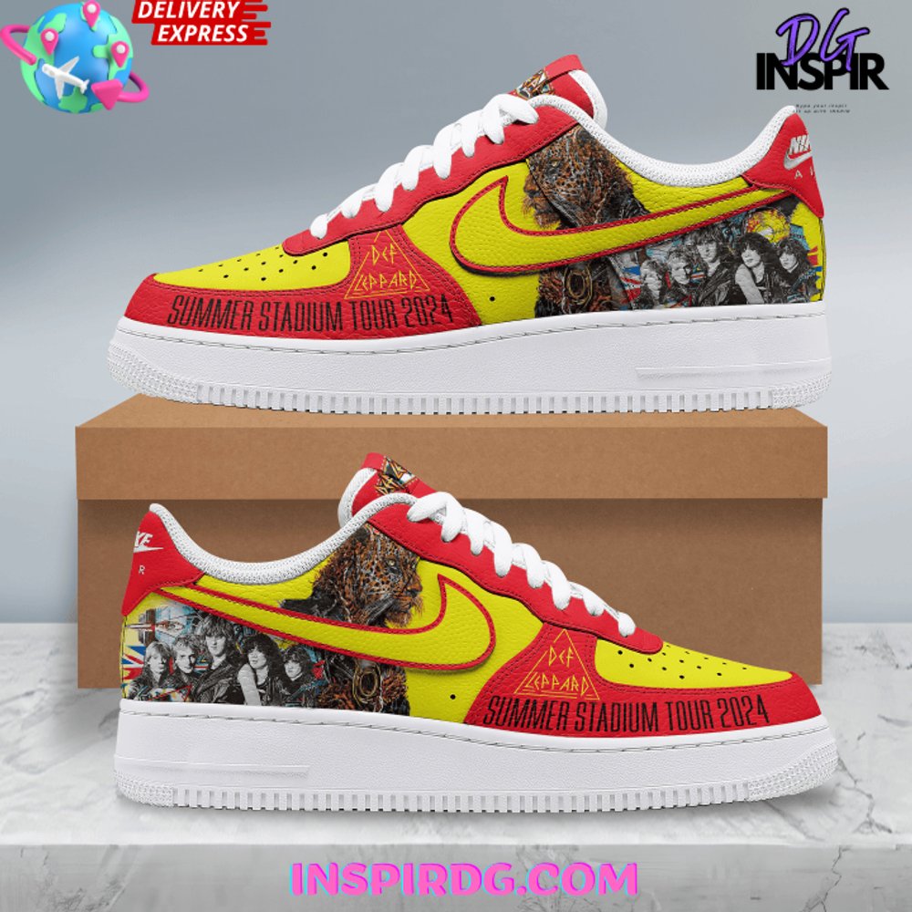 Ideafootwear Def Leppard Air Low-Top Sneakers Shoes For Men And Women 3