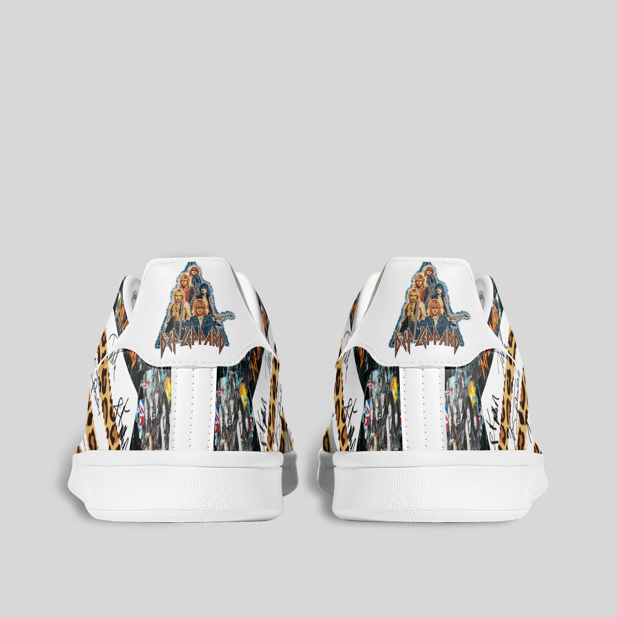 Ideafootwear Def Leppard Skate Stan Shoes Sneakes For Men And Women 1