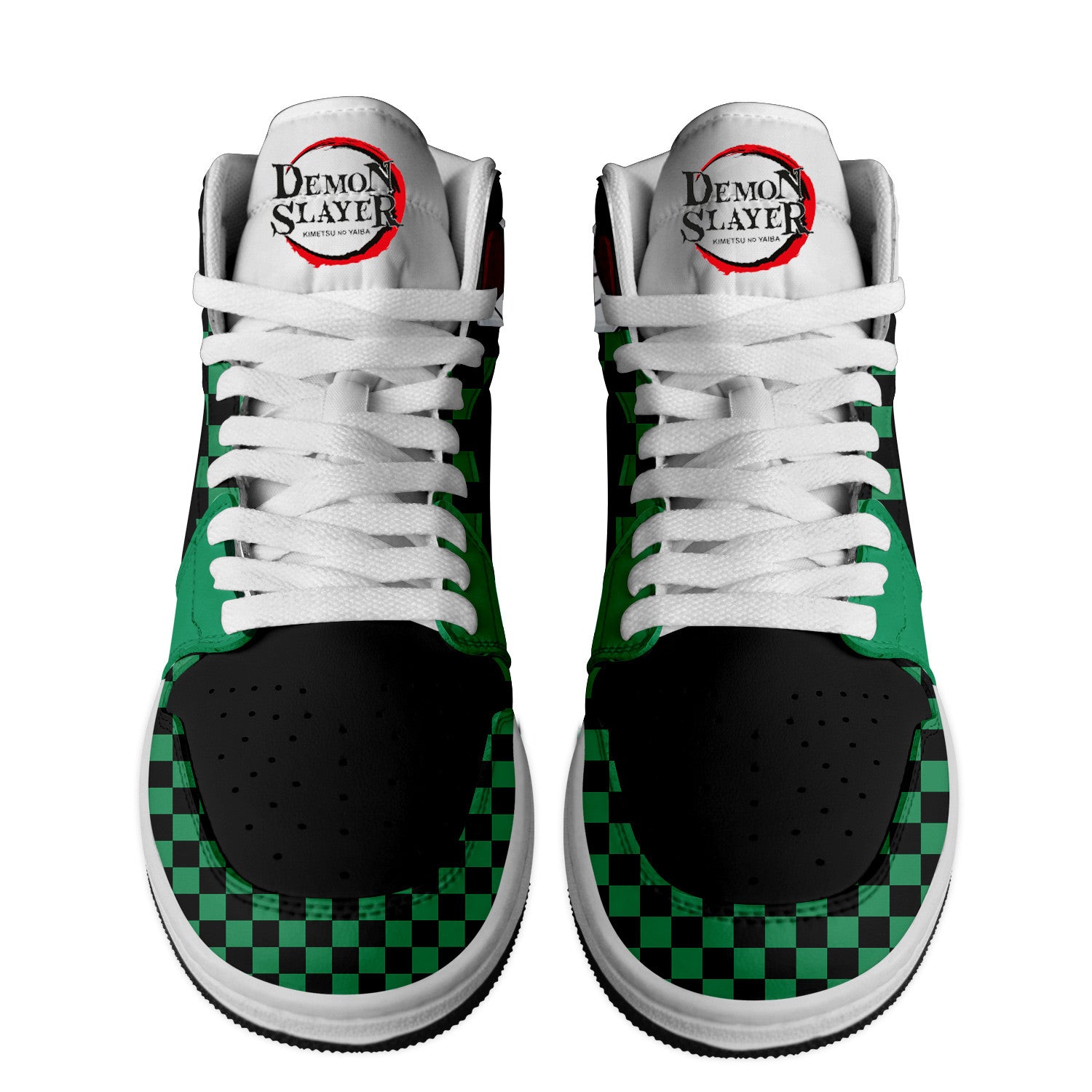 Ideafootwear Demon Slayer Kimetsu no Yaiba AJ1 High Sneakers Shoes For Men And Women 1