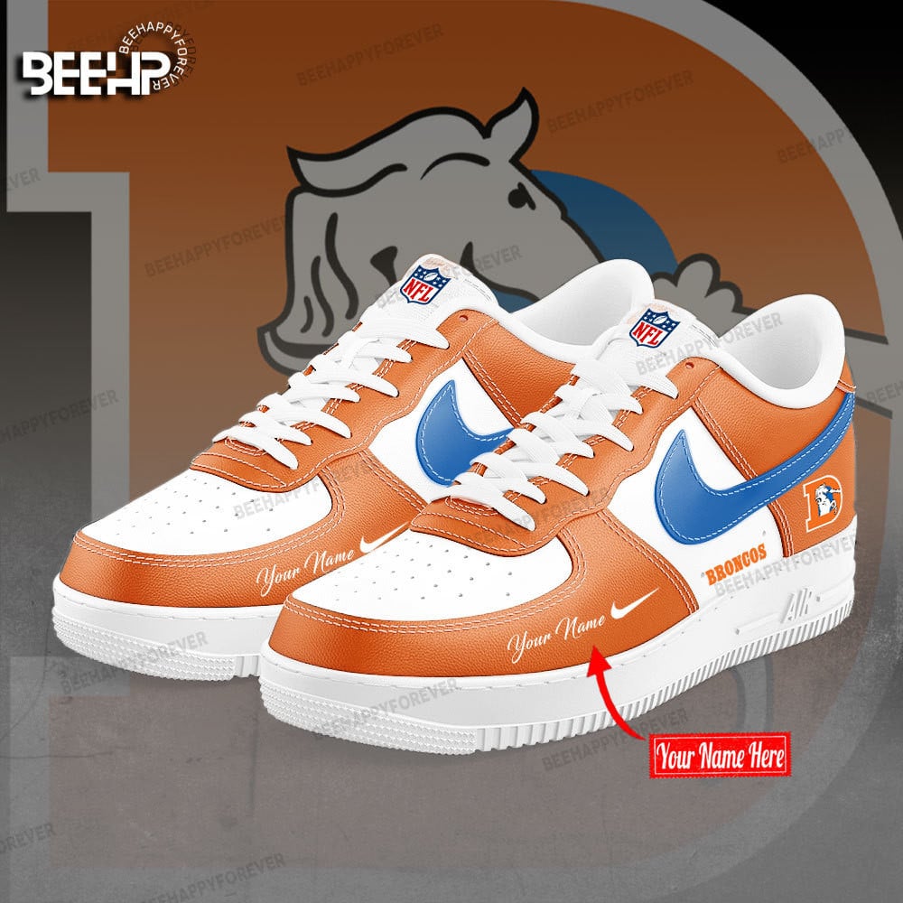 Ideafootwear Denver Broncos Air Low-Top Sneakers Shoes For Men And Women 2