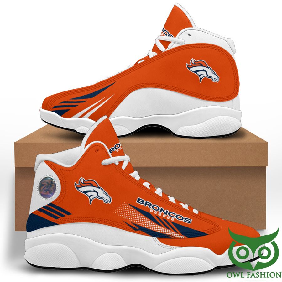 Ideafootwear Denver Broncos AJ13 Sneakers Shoes For Men And Women 12