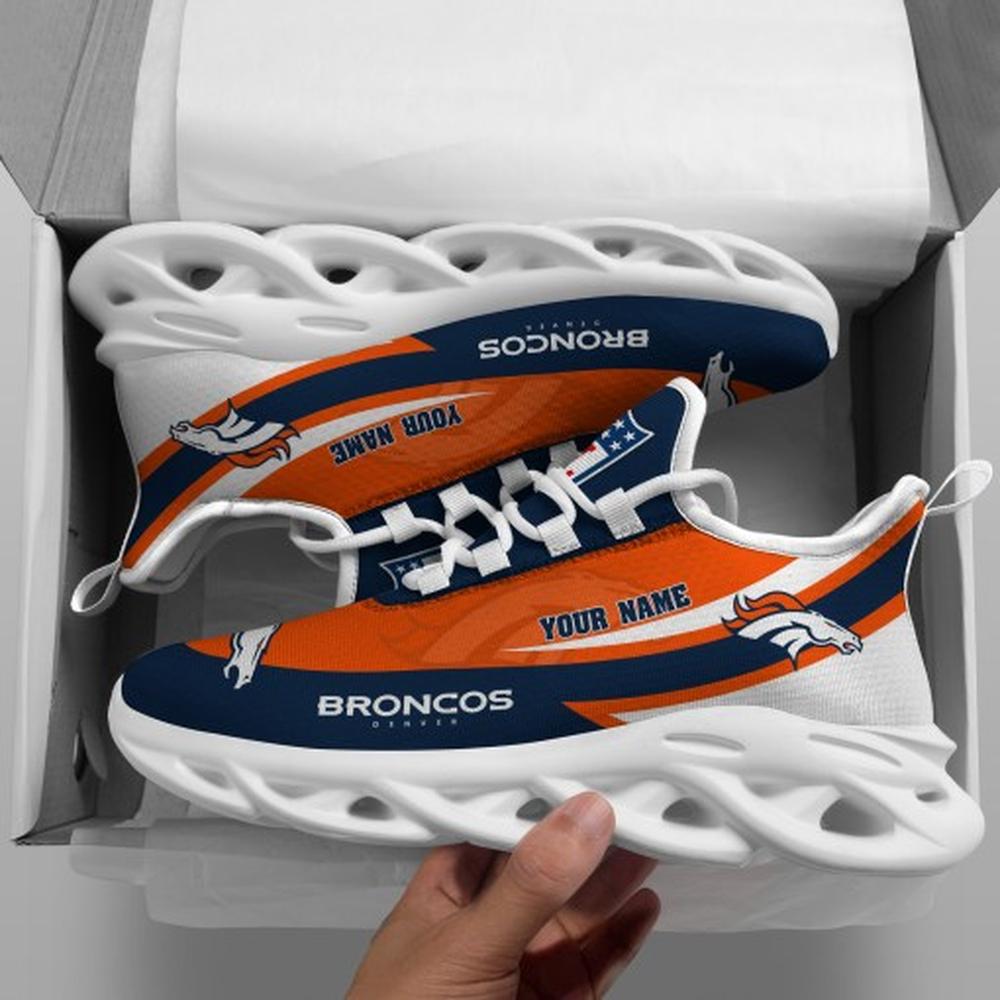 Ideafootwear Denver Broncos Max Soul Shoes Sneakers For Men And Women 41