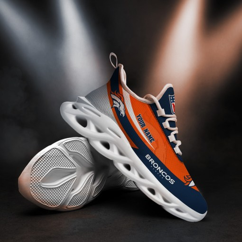 Ideafootwear Denver Broncos Max Soul Shoes Sneakers For Men And Women 41