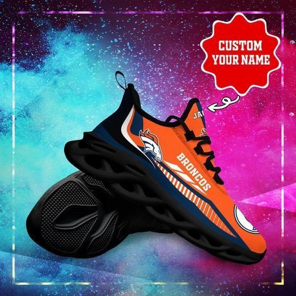 Ideafootwear Denver Broncos Max Soul Shoes Sneakers For Men And Women 42