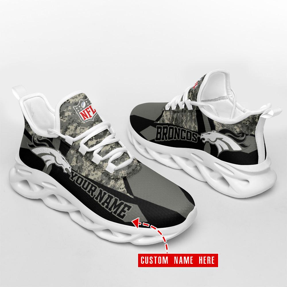 Ideafootwear Denver Broncos Max Soul Shoes Sneakers For Men And Women 38