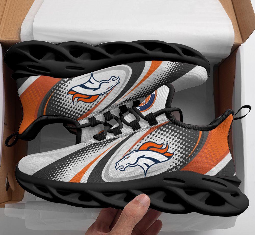 Ideafootwear Denver Broncos Max Soul Shoes Sneakers For Men And Women 7