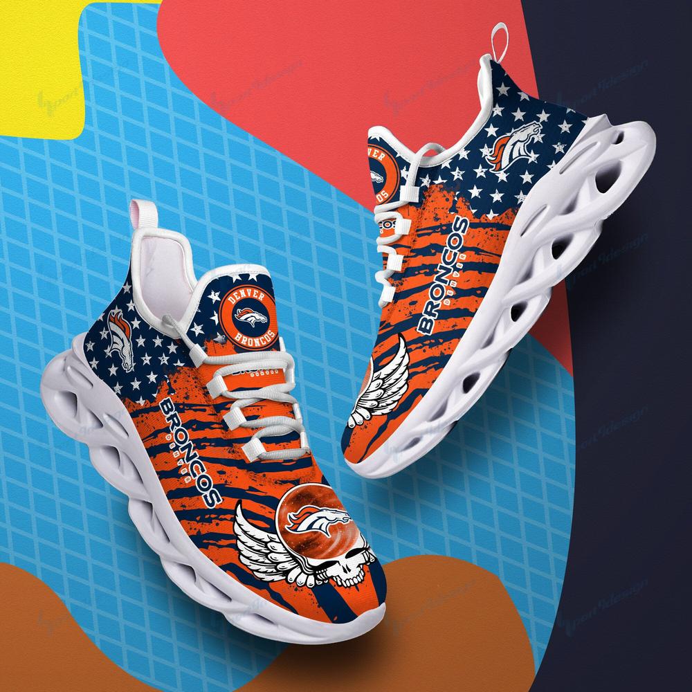 Ideafootwear Denver Broncos Max Soul Shoes Sneakers For Men And Women 63