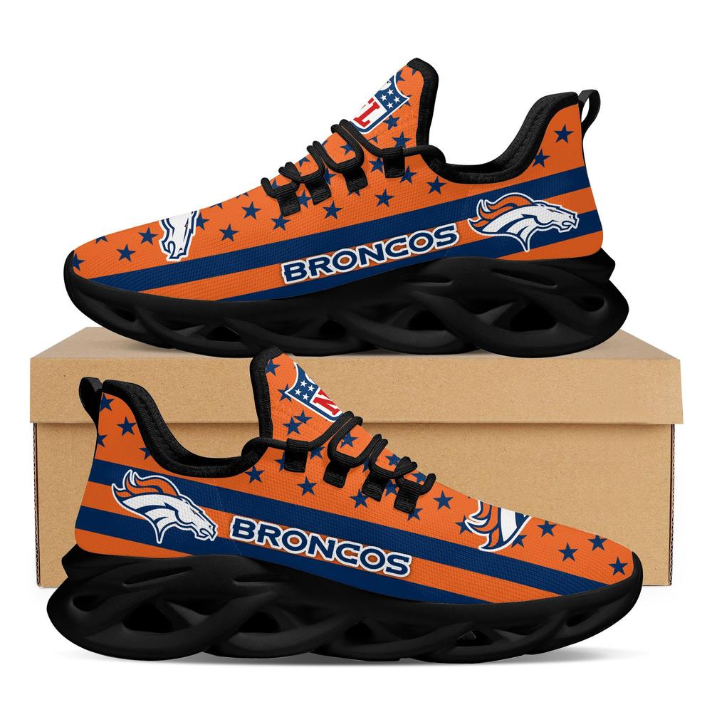 Ideafootwear Denver Broncos Max Soul Shoes Sneakers For Men And Women 12