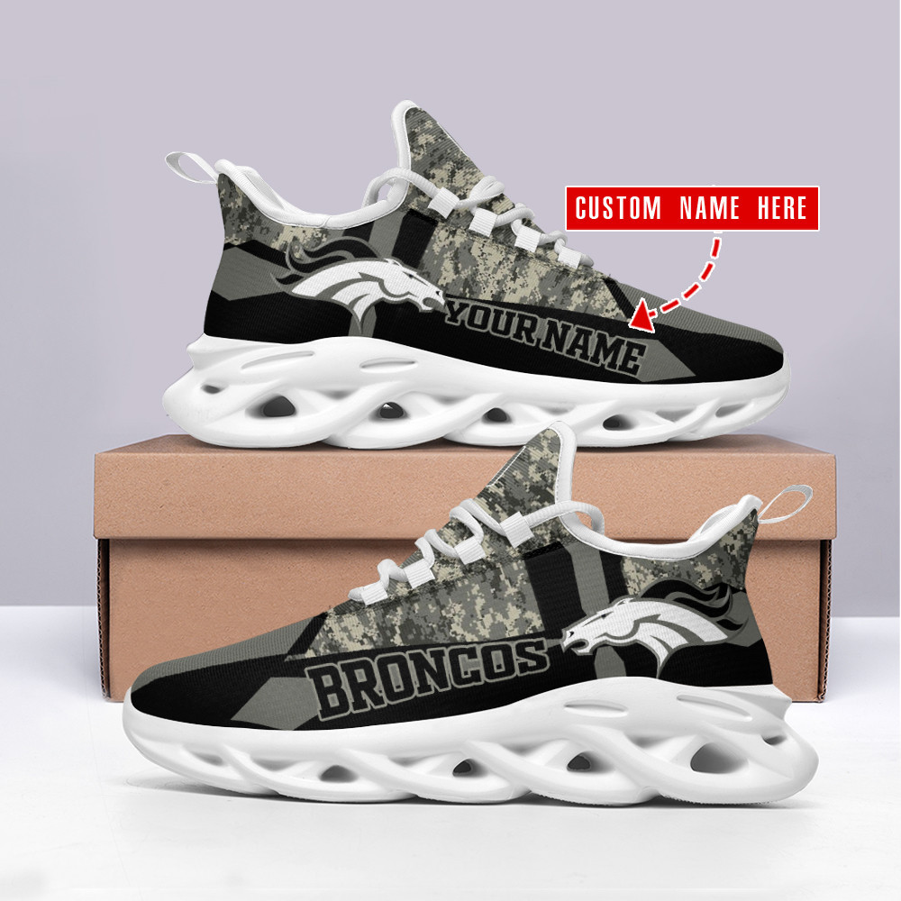 Ideafootwear Denver Broncos Max Soul Shoes Sneakers For Men And Women 38