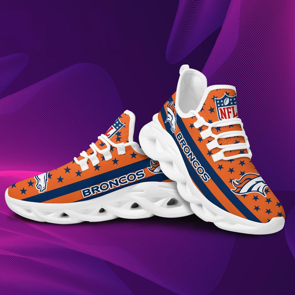 Ideafootwear Denver Broncos Max Soul Shoes Sneakers For Men And Women 12