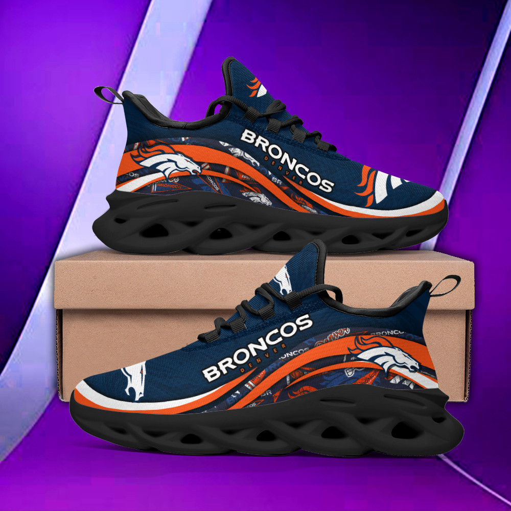 Ideafootwear Denver Broncos Max Soul Shoes Sneakers For Men And Women 28