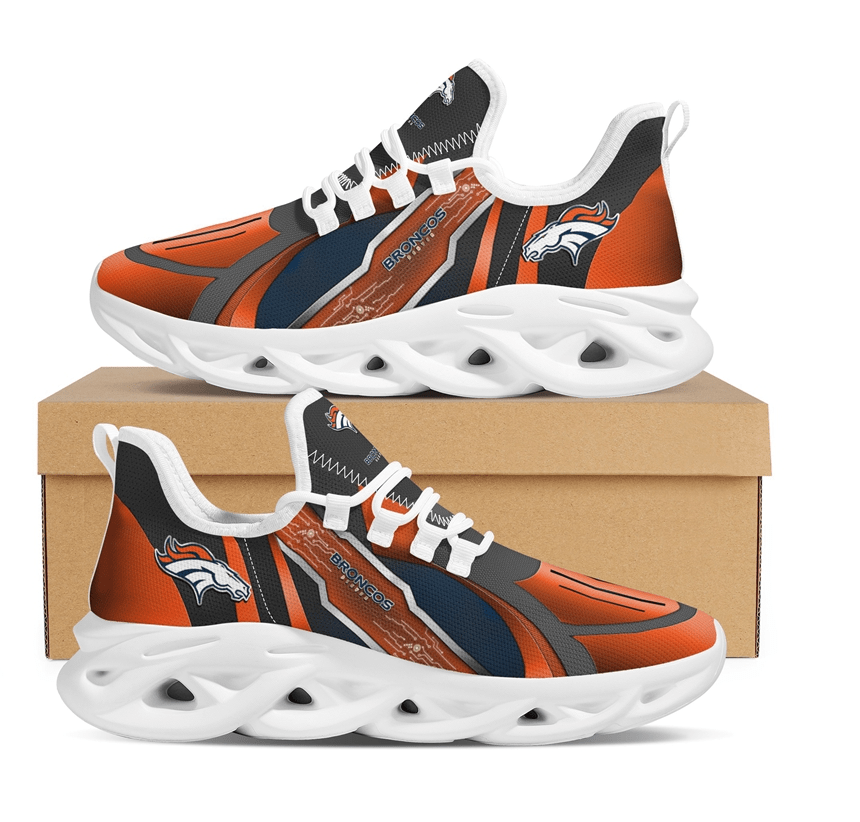 Ideafootwear Denver Broncos Max Soul Shoes Sneakers For Men And Women 33