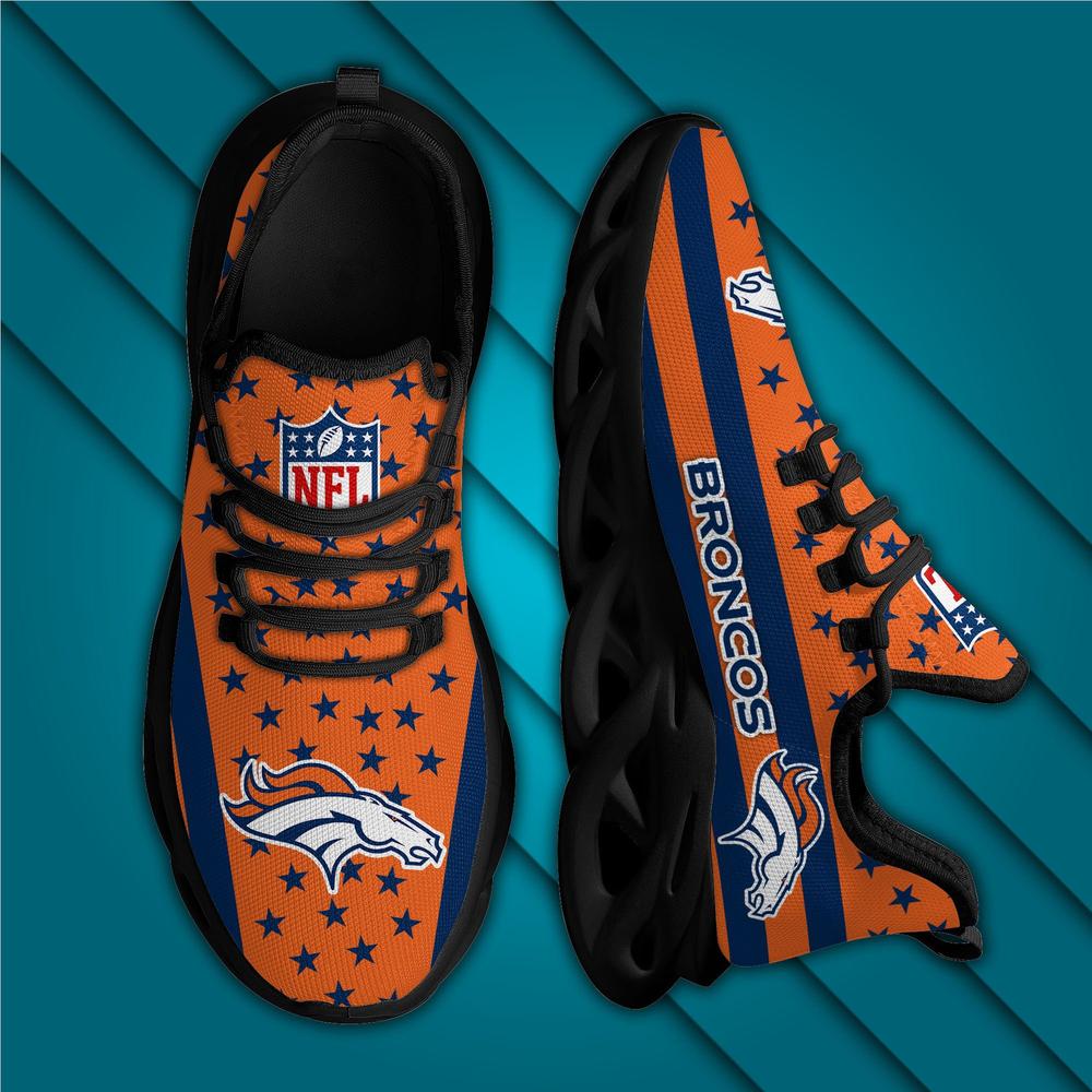 Ideafootwear Denver Broncos Max Soul Shoes Sneakers For Men And Women 12