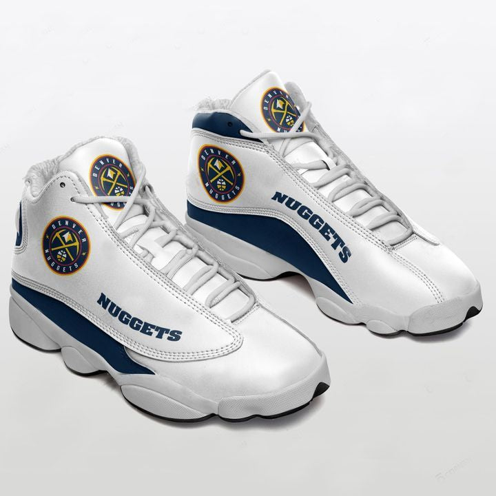 Ideafootwear Denver Nuggets AJ13 Sneakers Shoes For Men And Women 2