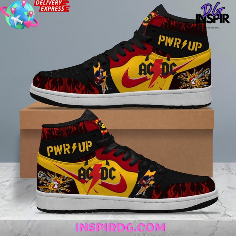 Ideafootwear Depeche Mode AJ1 High Sneakers Shoes For Men And Women 1
