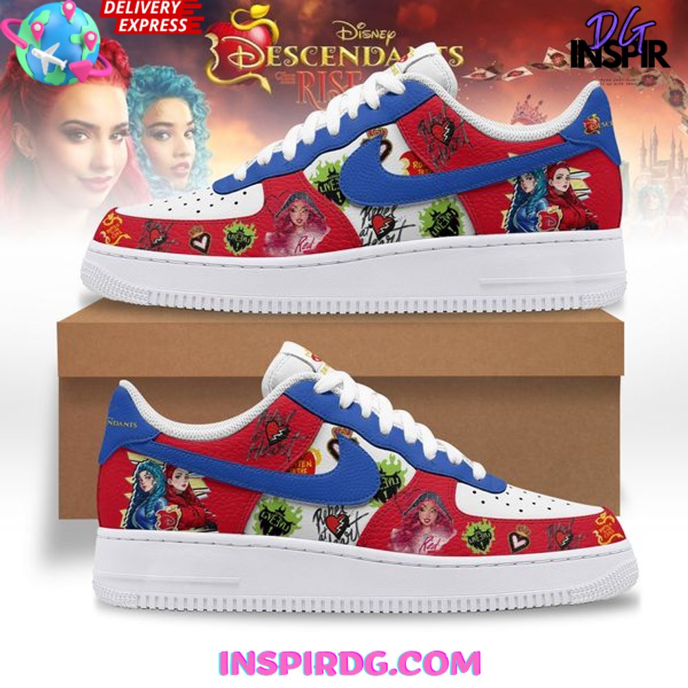 Ideafootwear Descendants Air Low-Top Sneakers Shoes For Men And Women 1
