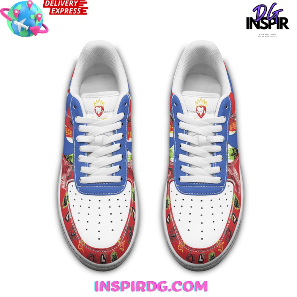 Ideafootwear Descendants Air Low-Top Sneakers Shoes For Men And Women 1